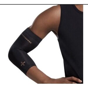 Tommie Copper Vitality TWO Elbow Sleeves Navy‎ XL Cool Copper Compression NWT